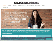 Tablet Screenshot of grace-marshall.com